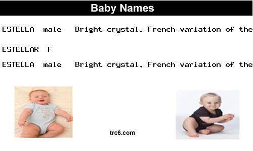 estella baby names